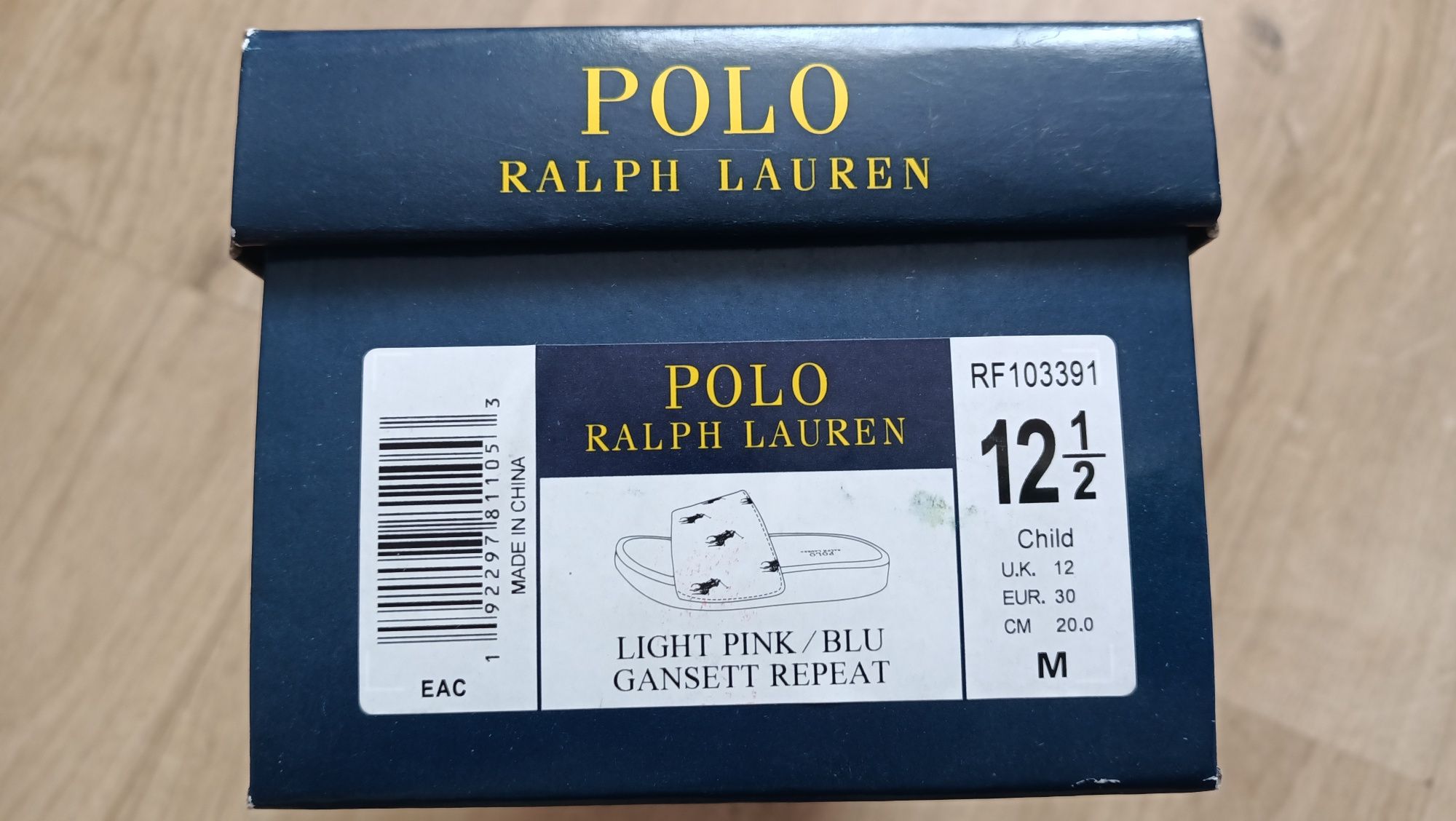 Klapki Polo Ralph Lauren 30