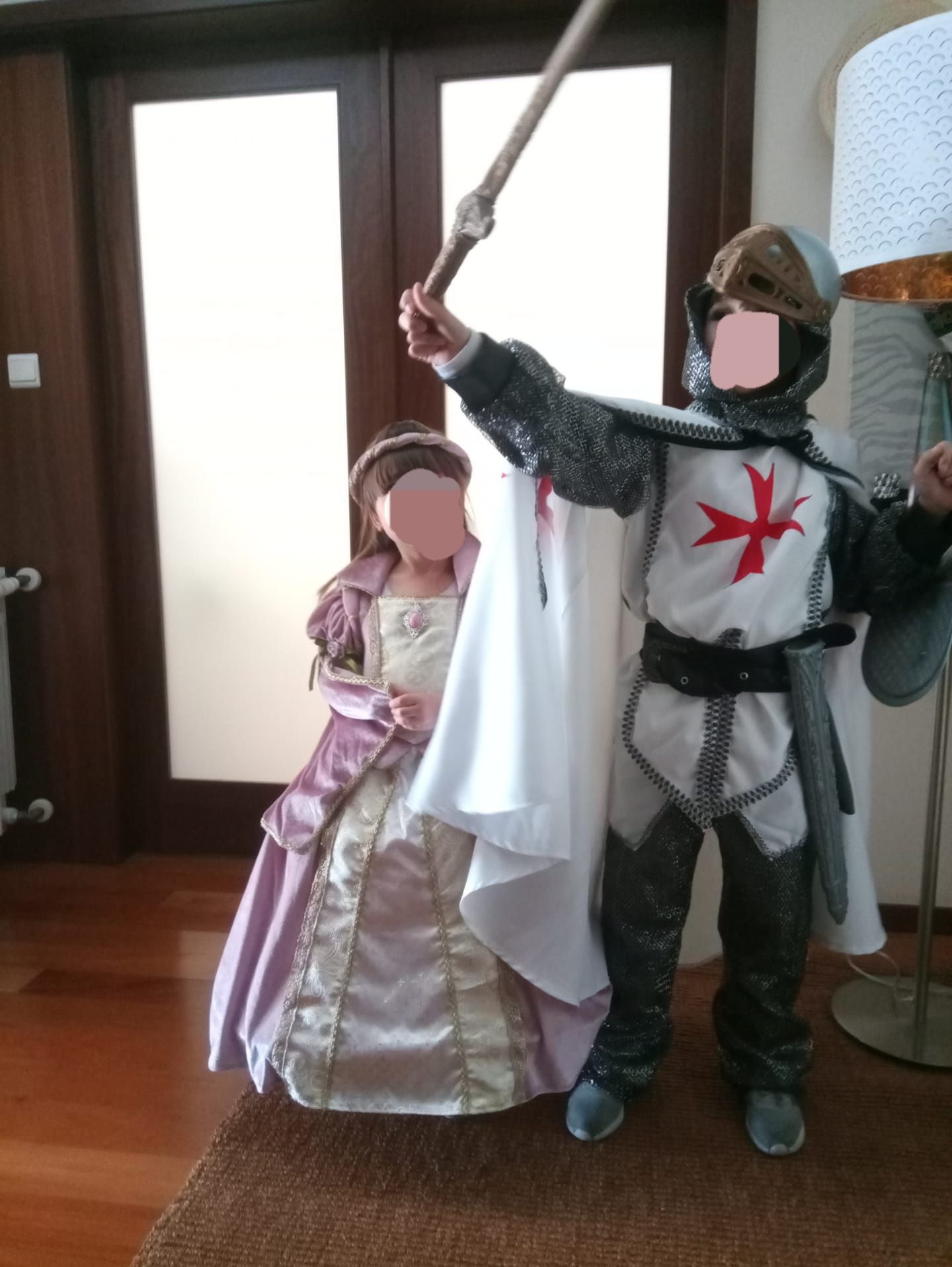 Fato Carnaval cavaleiro medieval