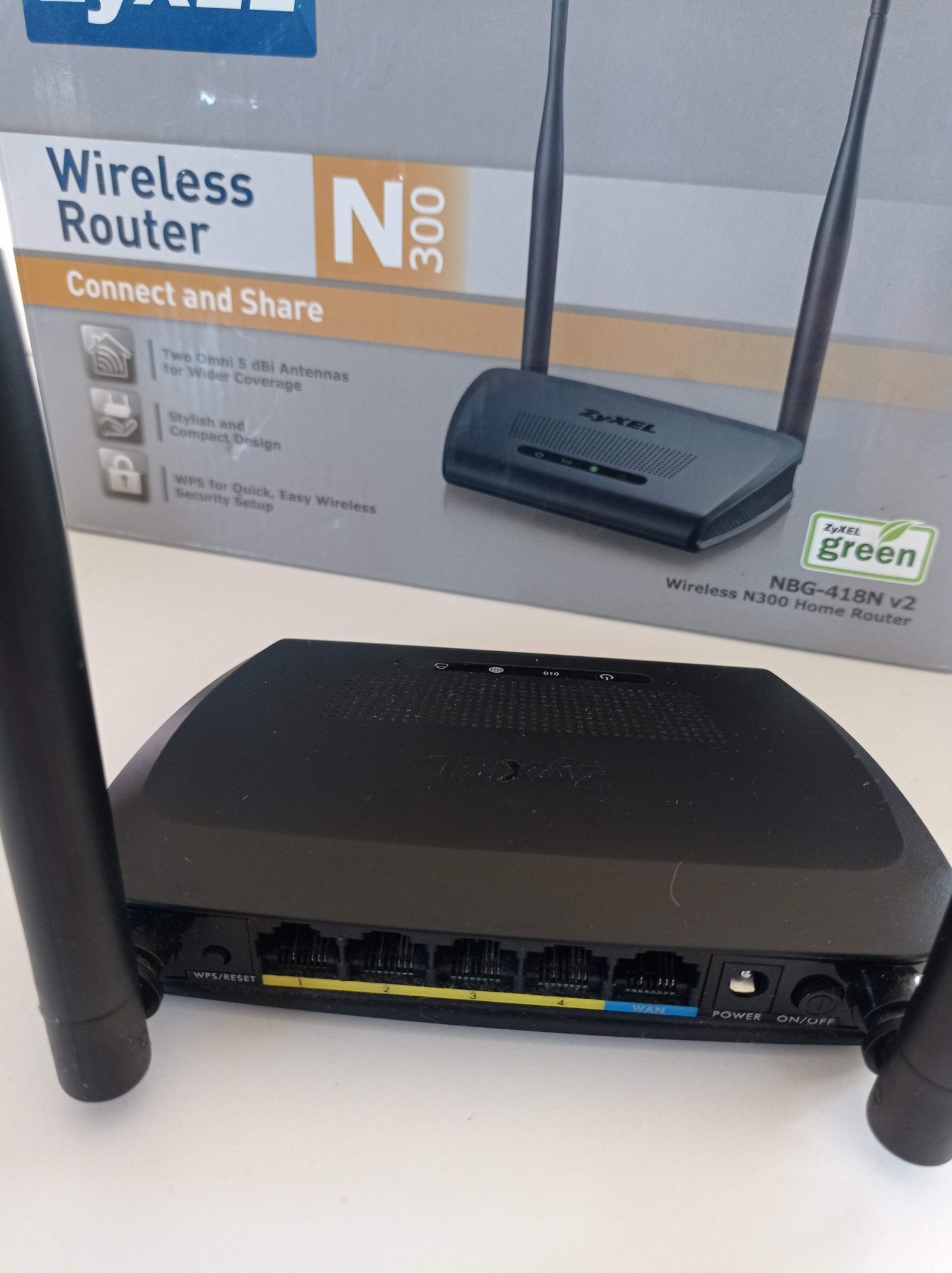 Router wifi n300 nbg-418n v2 100% sprawny