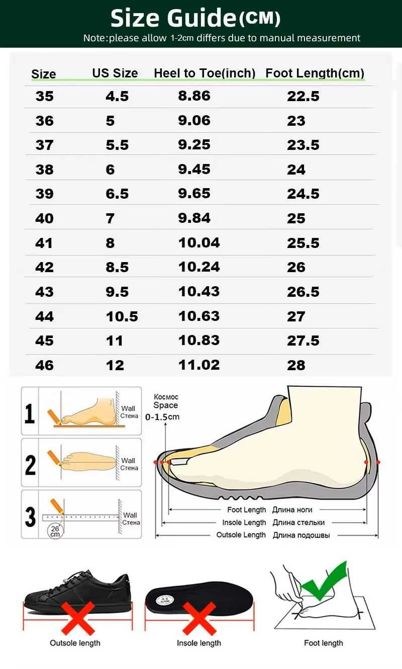 Obuwie Sneakers w 3 kolorach
