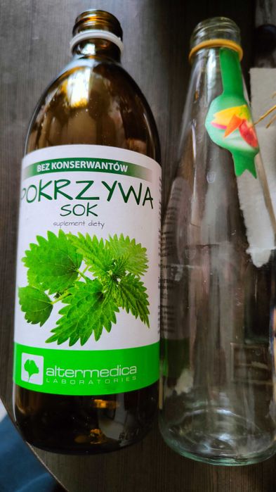 wymienię pudło szklanych butelek