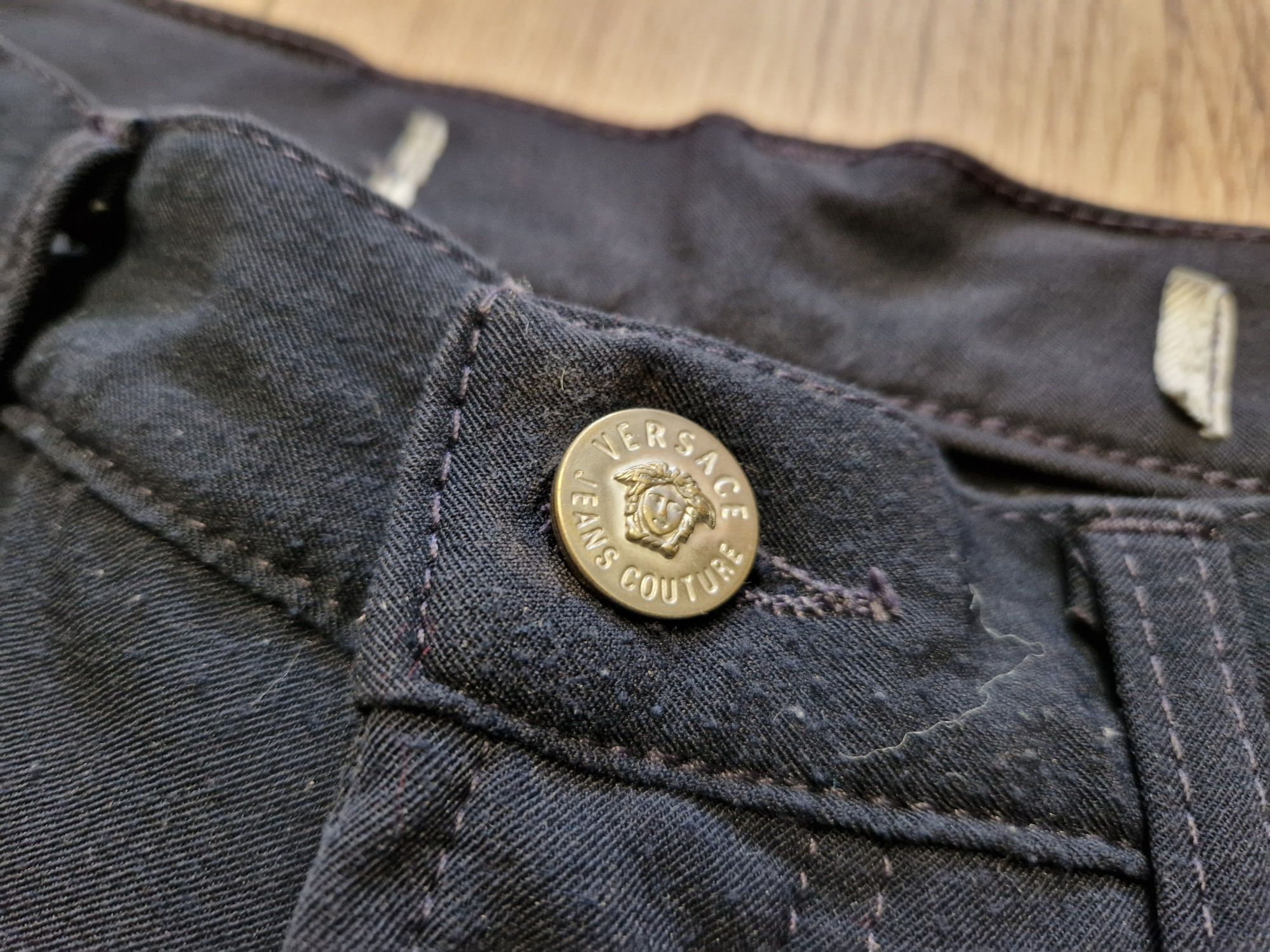 Spodnie damskie jeansy Versace jeans couture