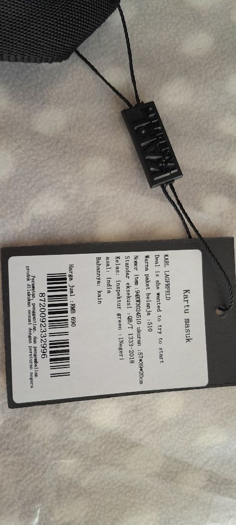 Karl Lagerfeld duża torba na lato