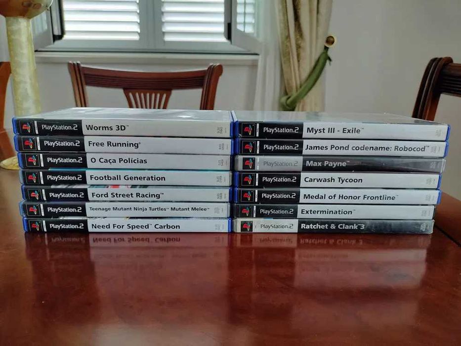 Conjunto de Jogos PlayStation 2