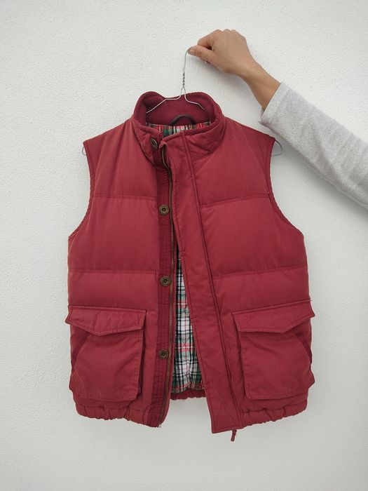 Colete de penas bordeaux, menino 11-12 anos, Massimo Dutti