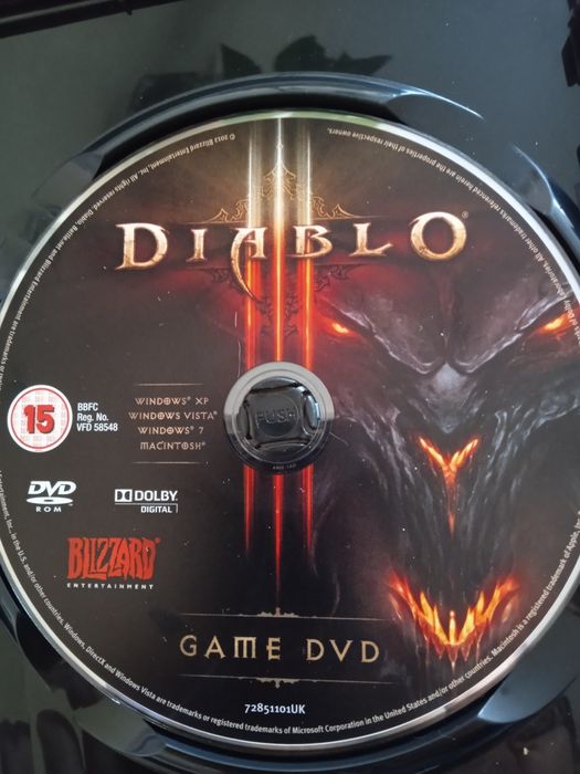 Gra DIABLO jedną płyta