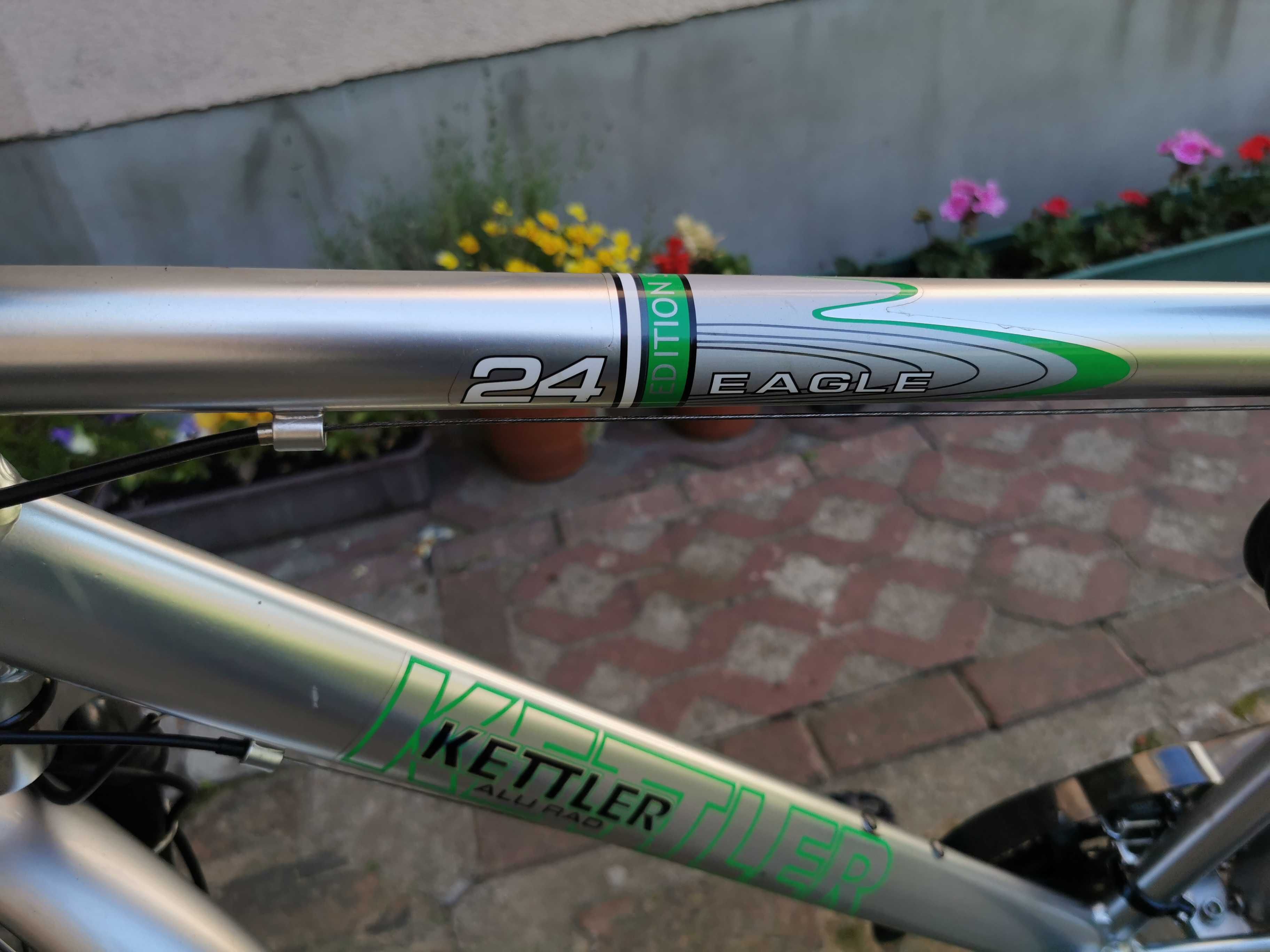 Męski rower niemieckiej firmy Kettler ALU „Eagle 24-Edition” IDEALNY
