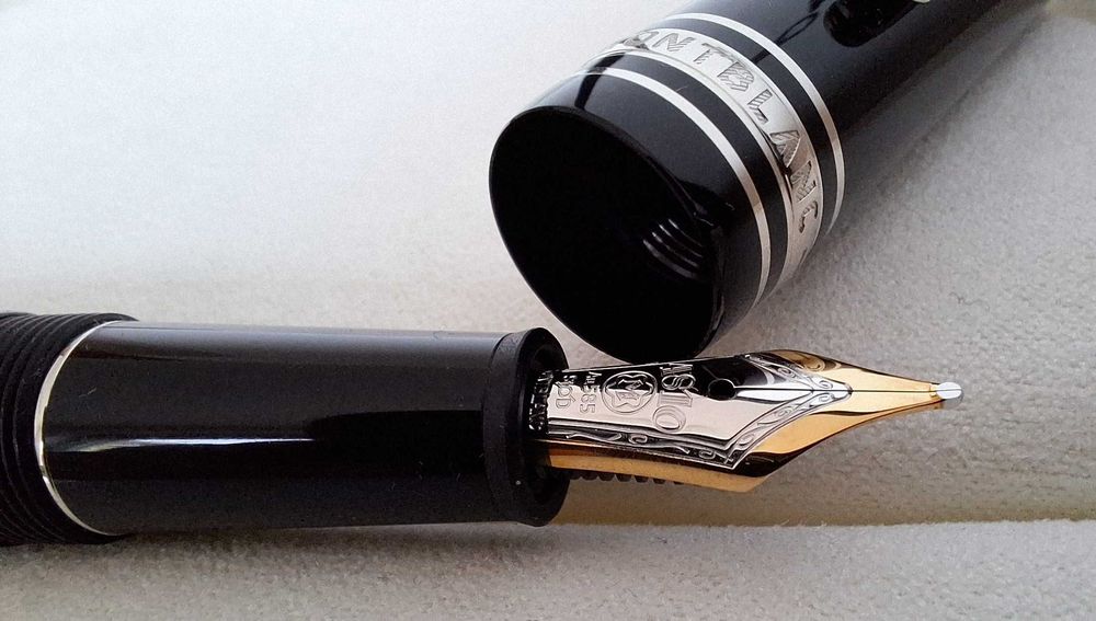 Oryginalne, nowe  pióro  Montblanc Classique 145 Platinum