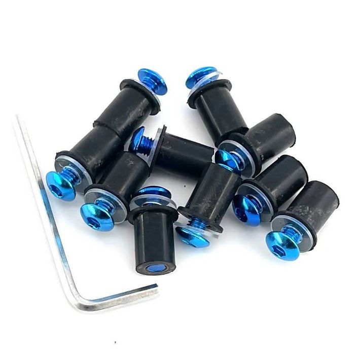 Buchas de fixação em borracha parafuso viseira rosca M5