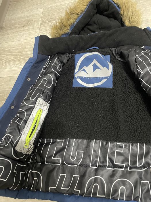 Зимова куртка на хлопчика 110