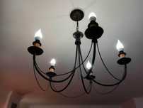 Candeeiros de sala estilo vela