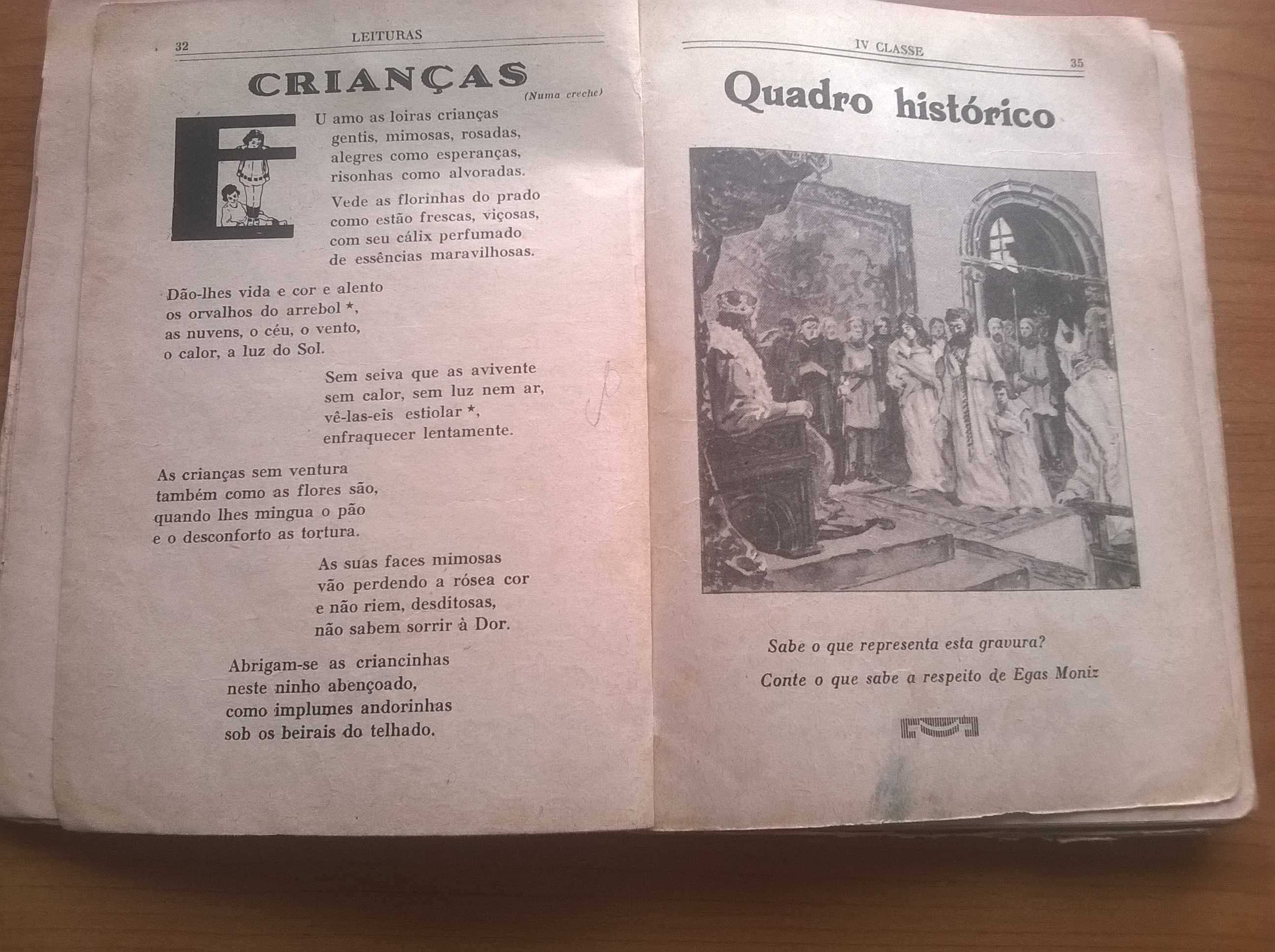 Livro da IV Classe (antigo - 1958) - Manuel Subtil, Cruz Filipe