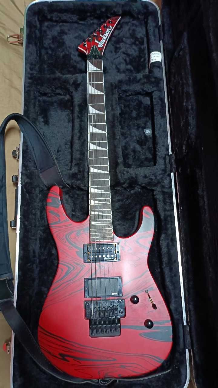 Jackson Soloist X Series Red Swirl
