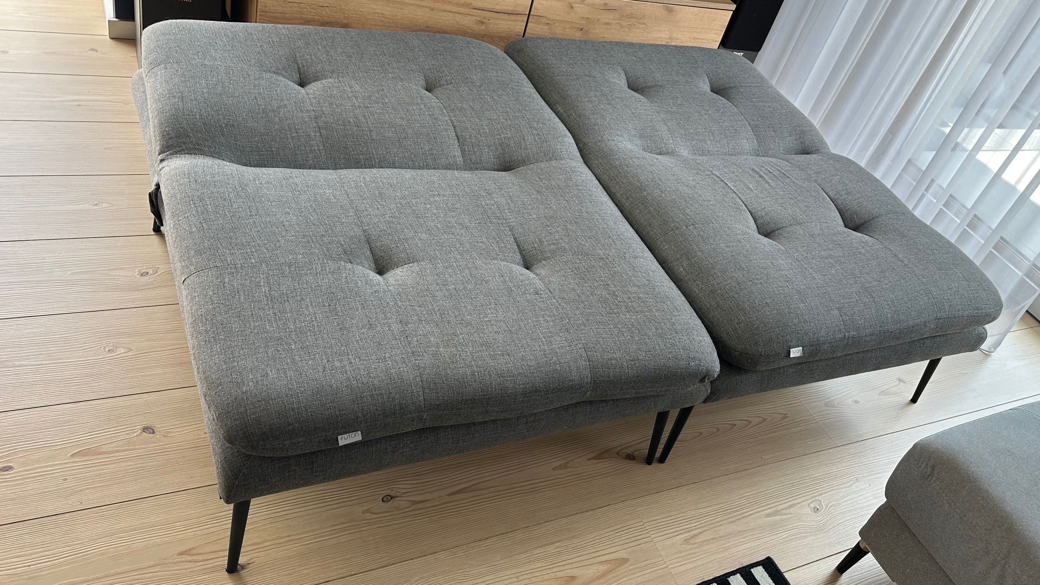 Sofa industrialna, łóżko / kanapa Futon