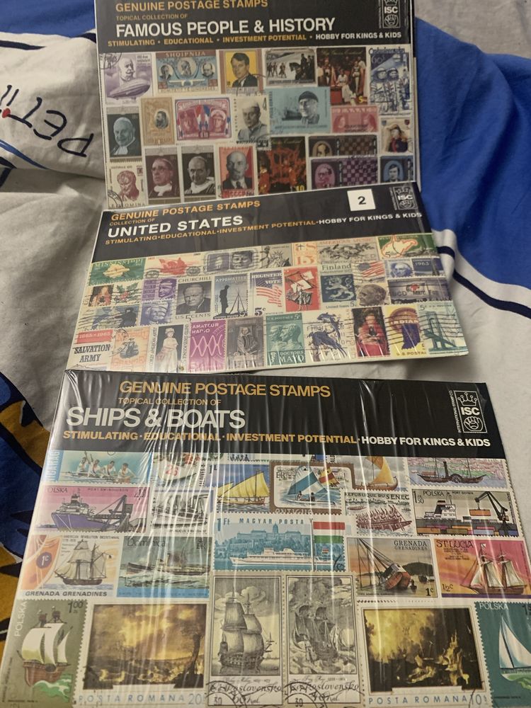 Набор марок коллекционных