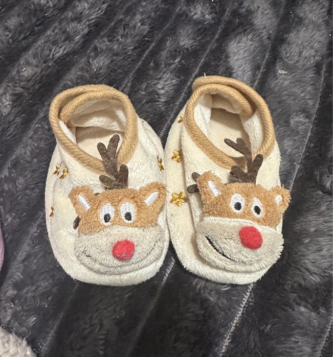 Теплі зимові пінетки на 6-12міс