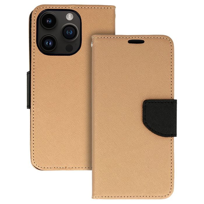 Kabura Fancy do Samsung Galaxy S22 Ultra złoto-czarna