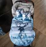 Śpiworek Minky Baby hand made wózek cybex balios  s lu
