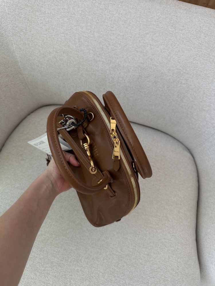 Torebka Miu miu Aventure Nappa Leather