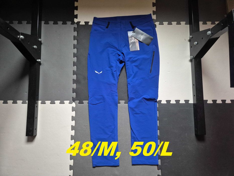 Nowe męskie spodnie turystyczne górskie wspinaczkowe softshell Salewa