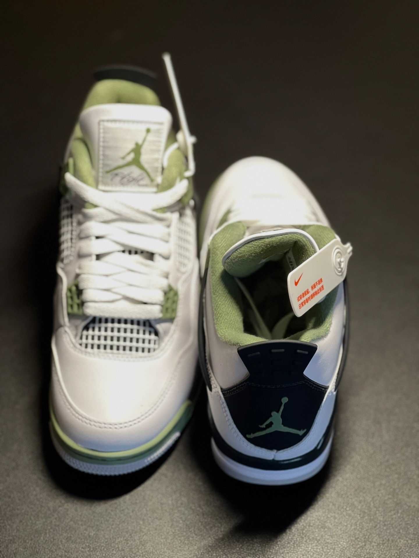 Original/Jordan4Air4RetroSeafoam unisexTrampki rozmiar.41
