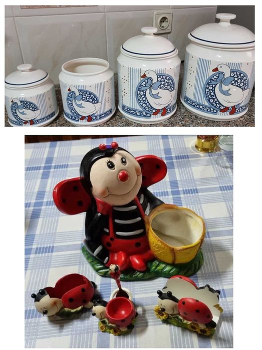 Diversos utilitários e decorativos para cozinha