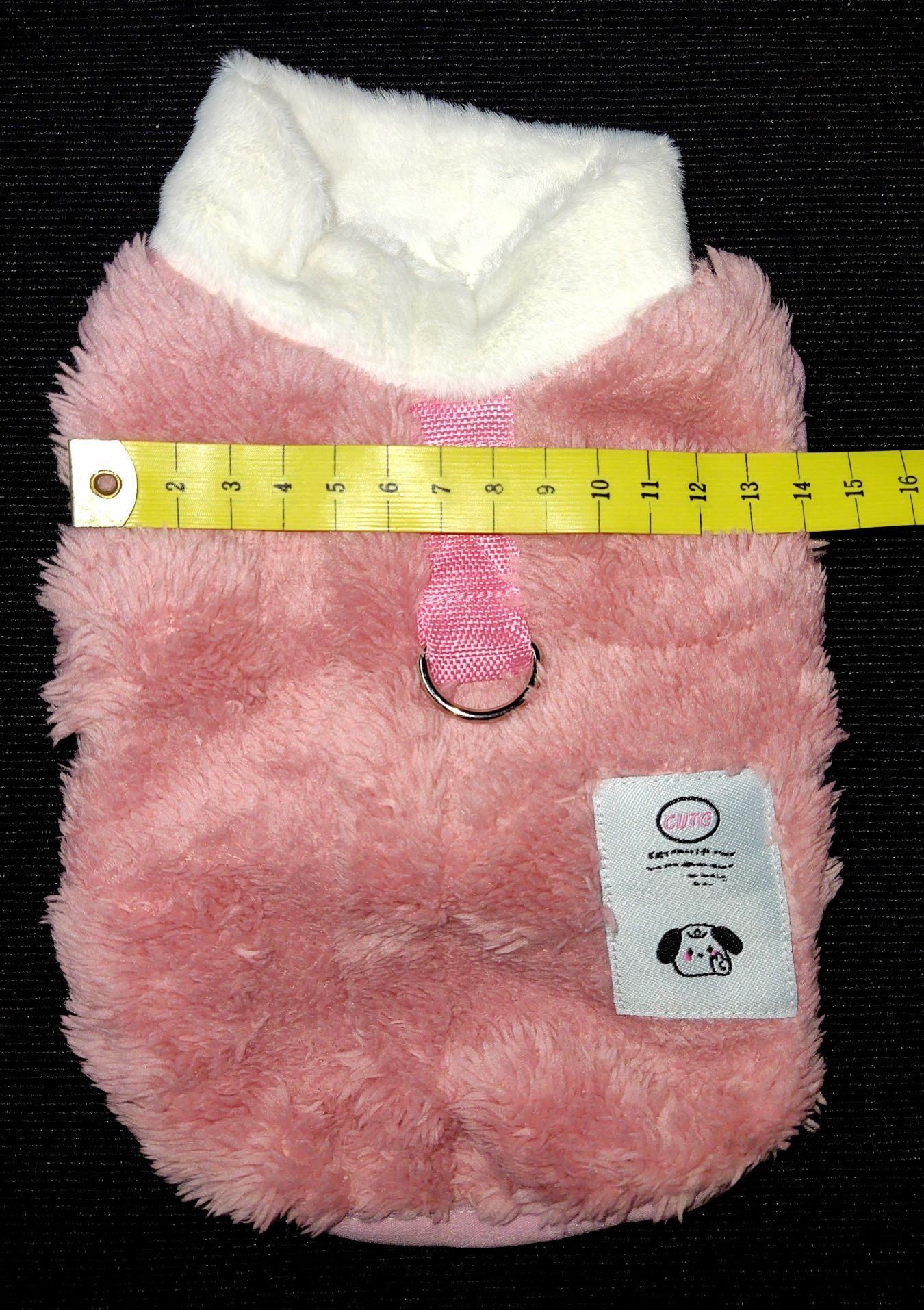 Camisola polar para cadelinha raça pequena