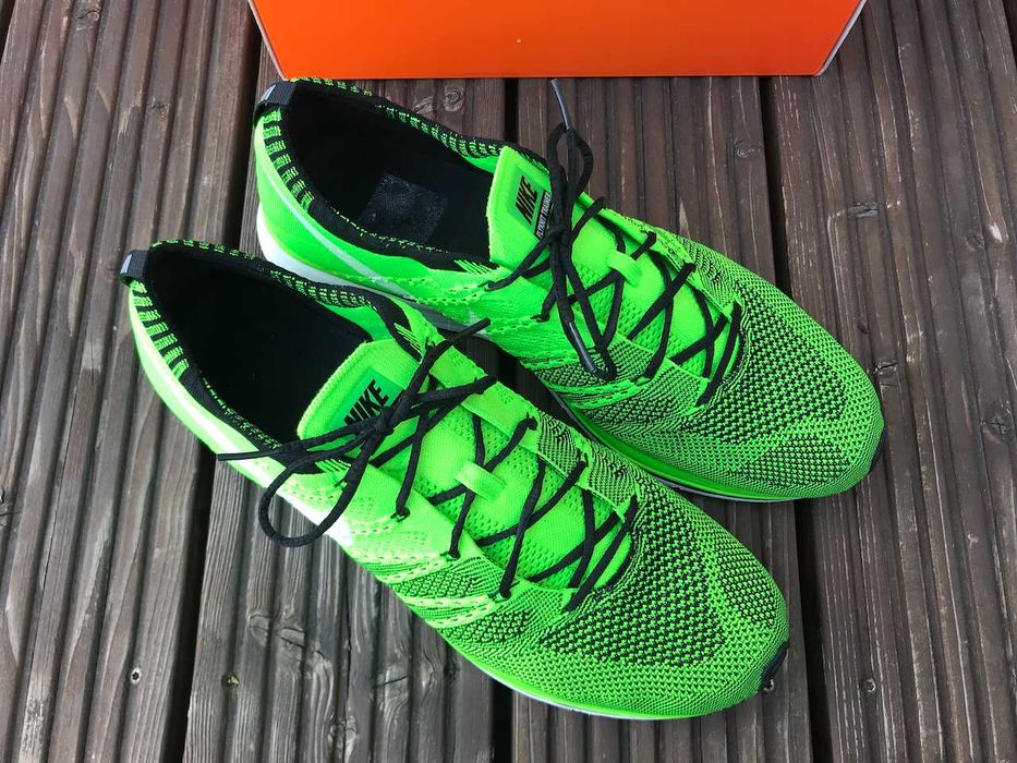 Nike Flyknit Trainer Electric Green unpadded EUR 46