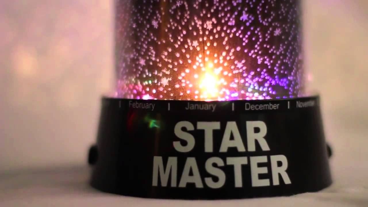 Ночник проектор звёздное небо Star Master светильник