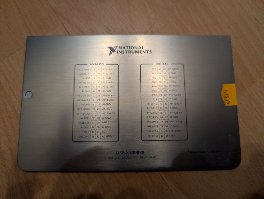 Labview National Instruments 6341