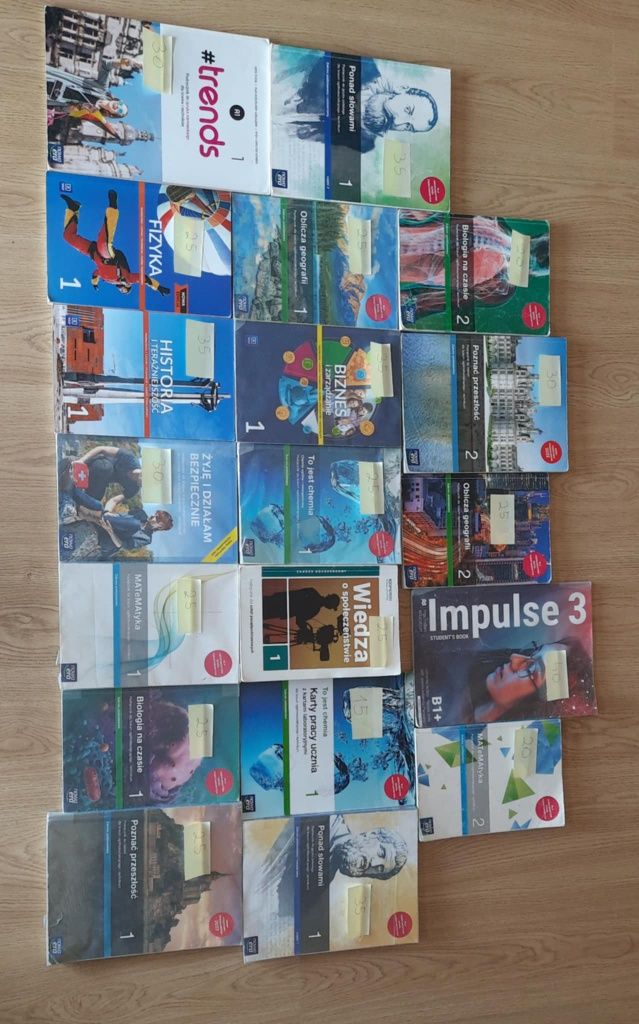 Podręczniki I, II klasa LO/technikum