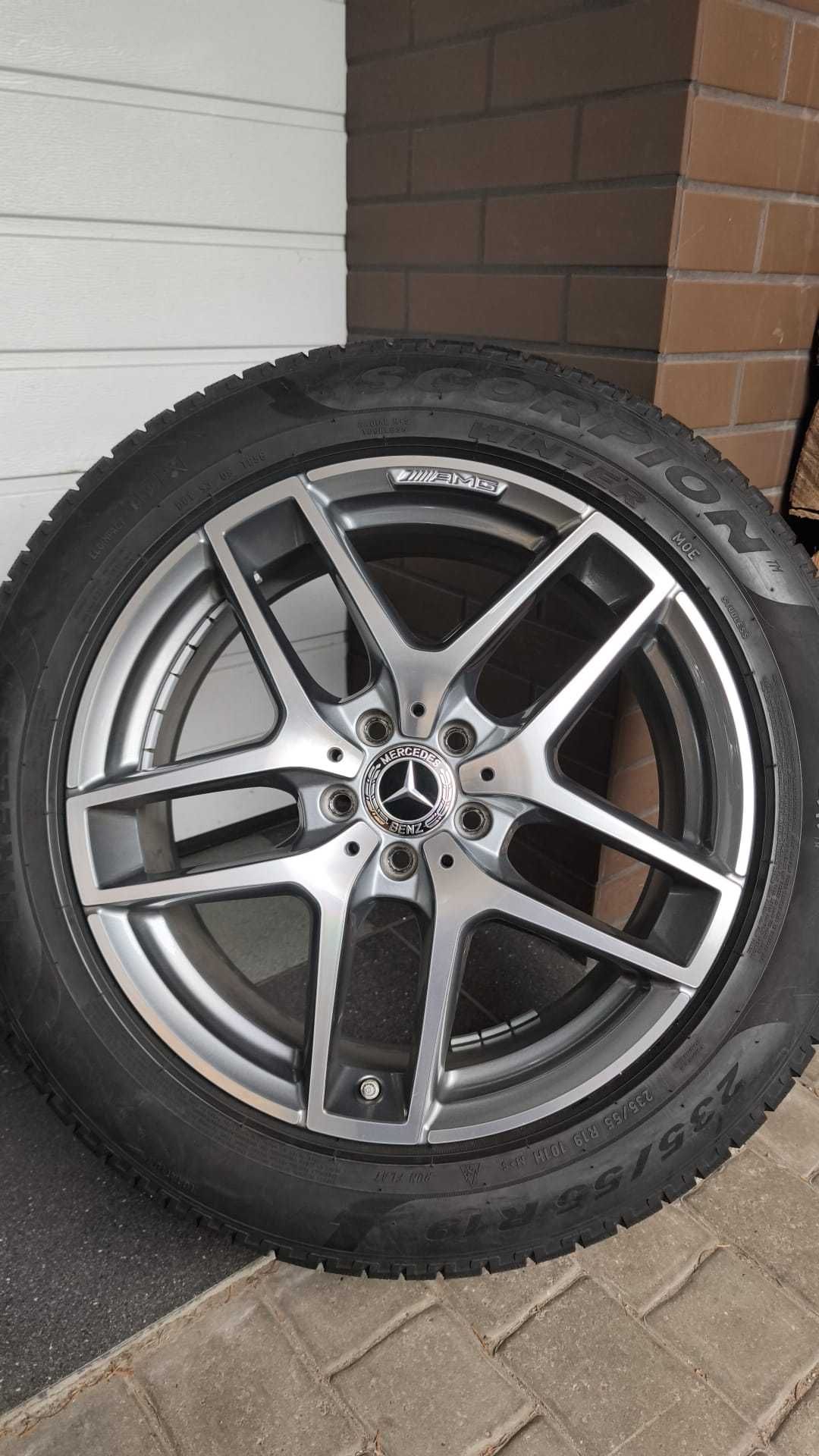 Koła Mercedes GLC W253 19'' 5x112 opony zimowe 235/55/19 (GD1115)