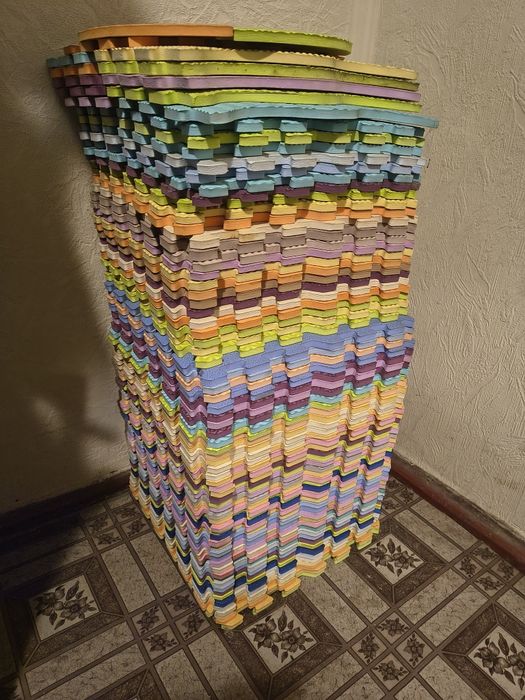 Килимок пазл EVA багато