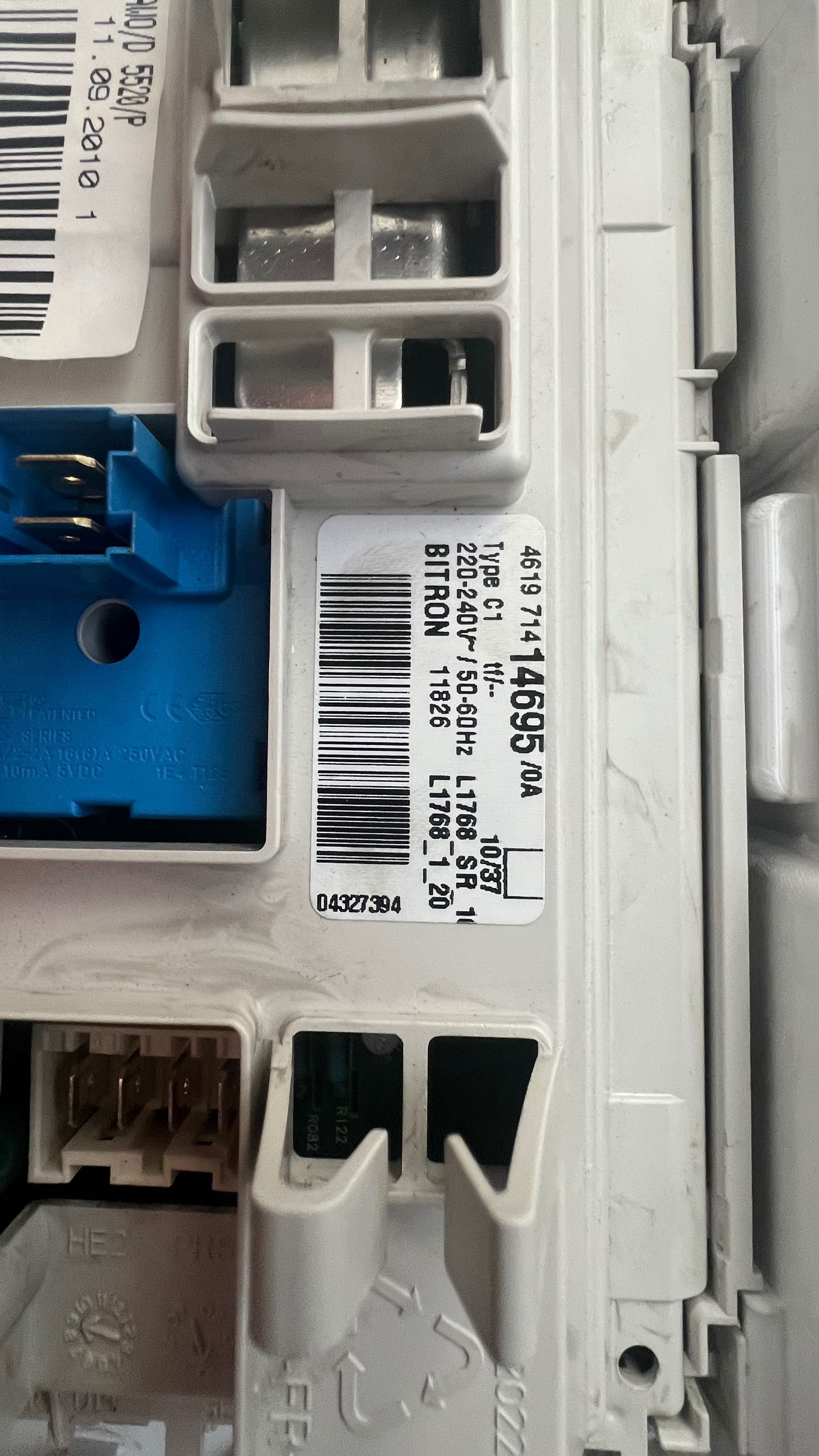 Panel sterowania whirlpool
