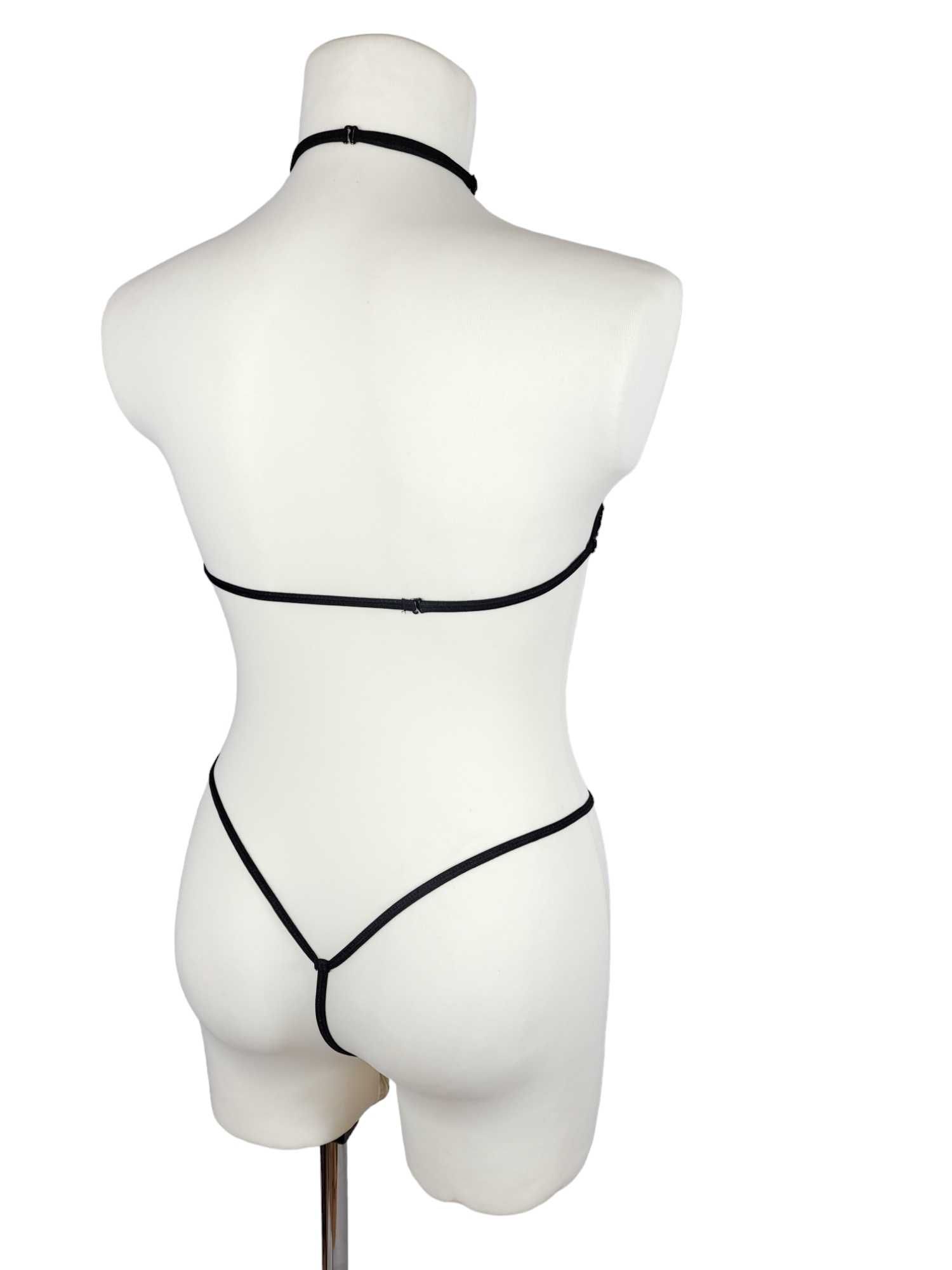 Nowe czarne body bielizna erotyczna 44,XXL/46,3XL plus size VENUS