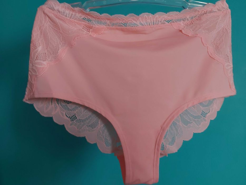 Tchibo figi damskie modelujące z wysokim stanem kolor morelowy 36/38