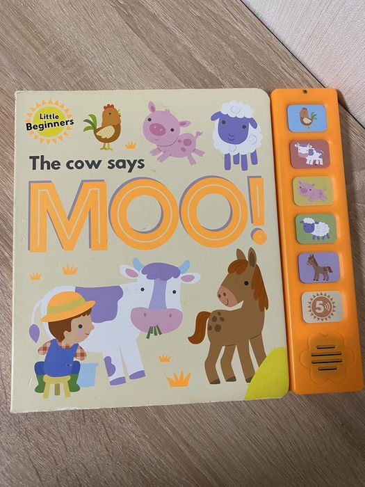 Книга звуки тварин