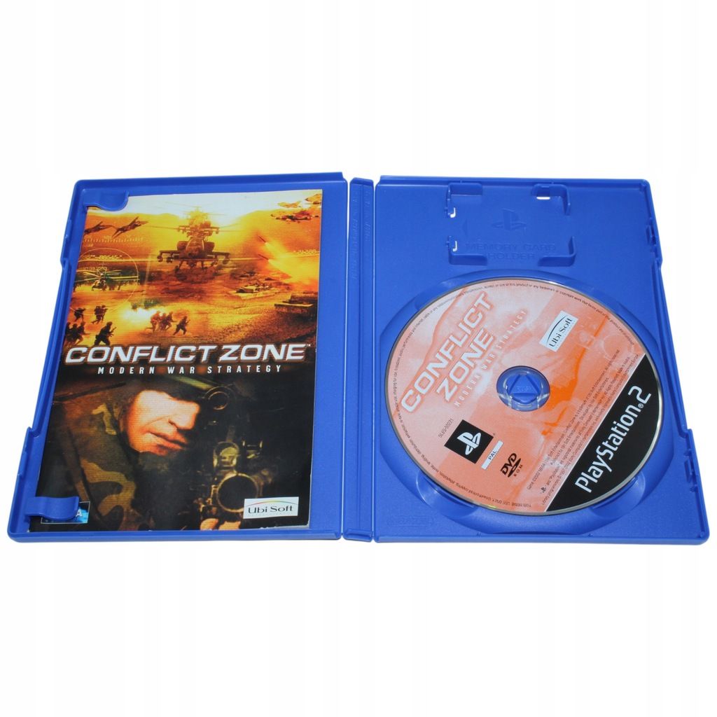 Conflict Zone Modern War Strategy PlayStation 2 PS2