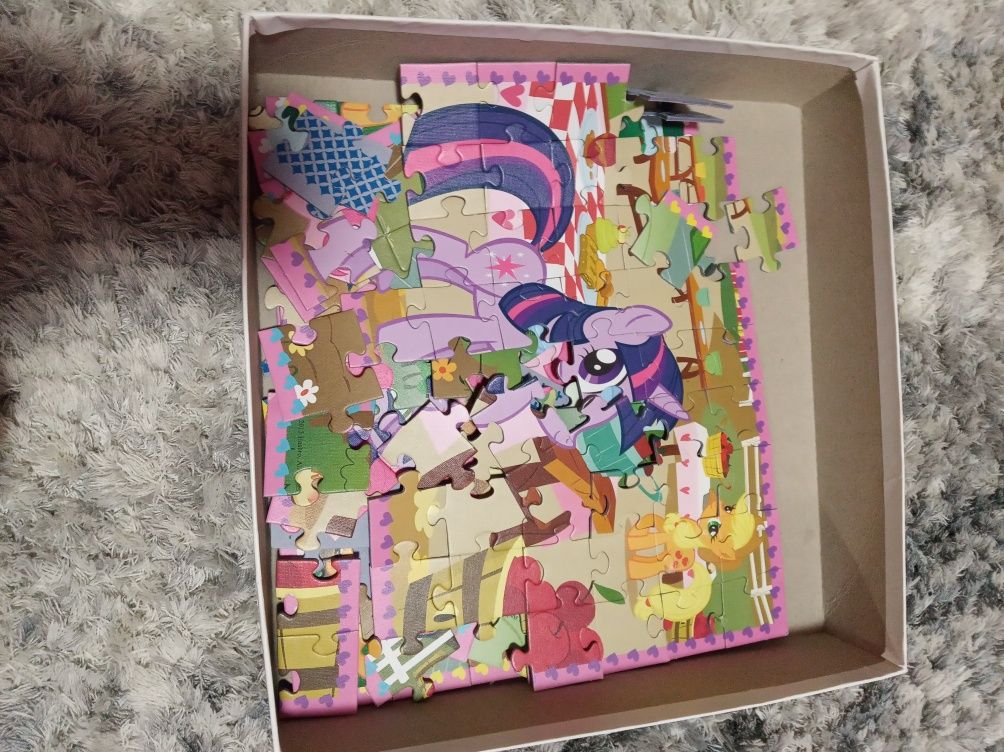 Puzzle x 4 little pony