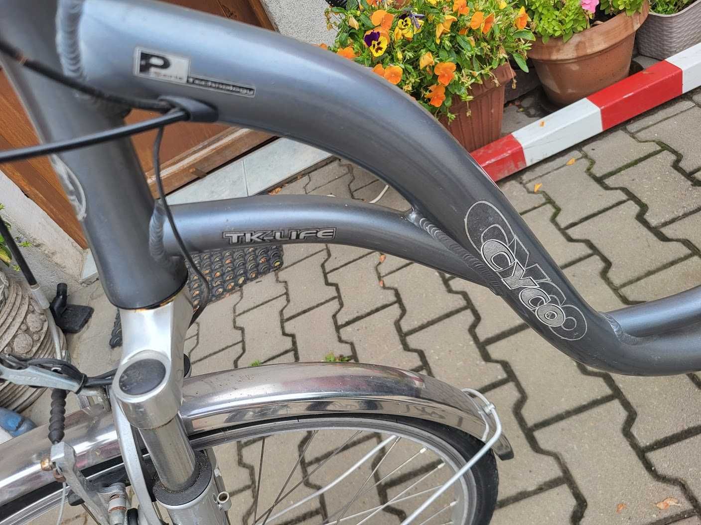 Rower miejski damka CYCO niemiecki dynamo w piaście