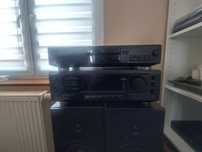 Amplituner Sony STR-DE 505 ,odtwarzacz CD Sony, głośniki.