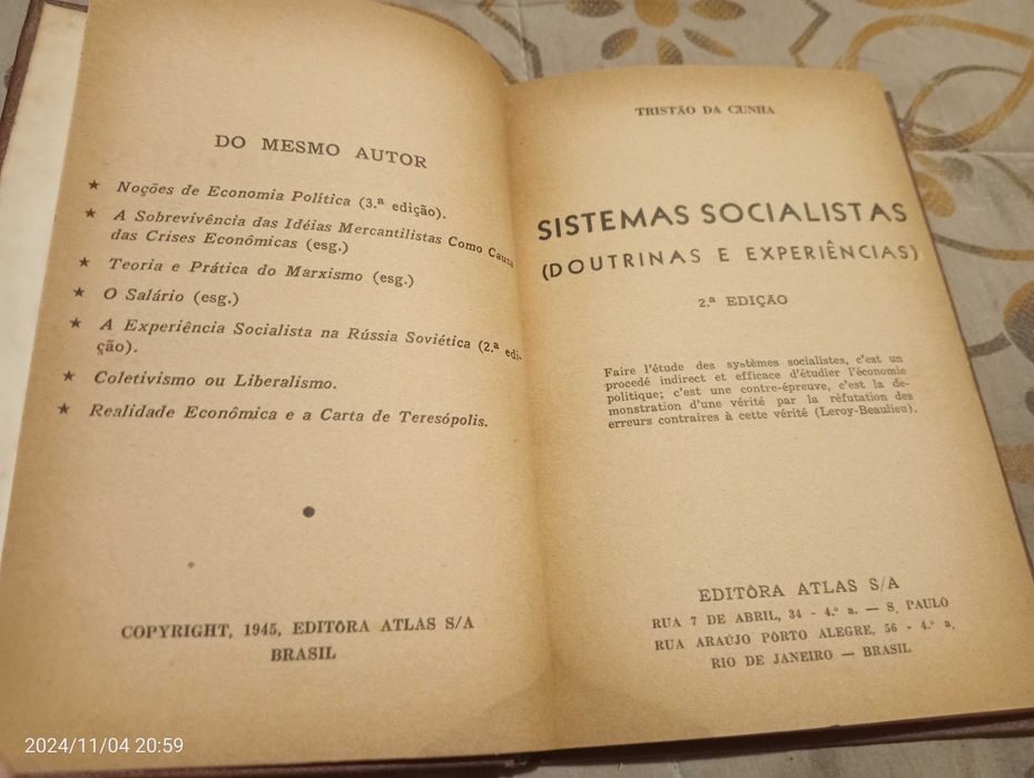 Obras de Tristão da Cunha