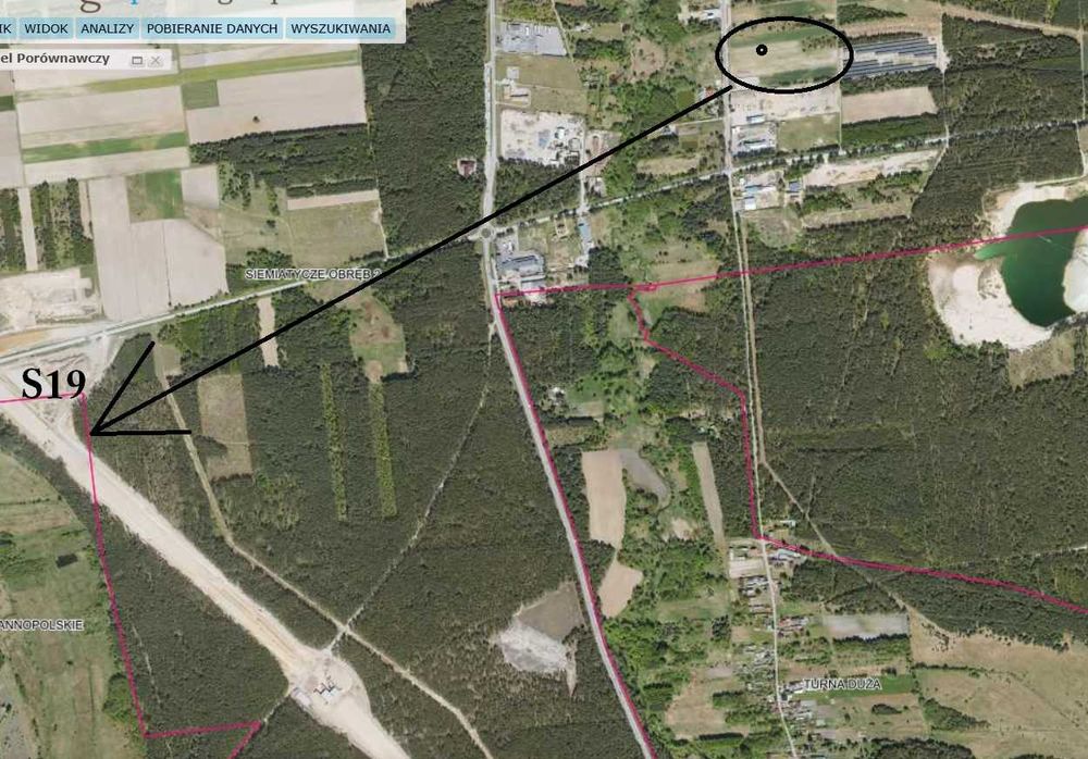 Działka budowlana, T. Kościuszki, 8378m2