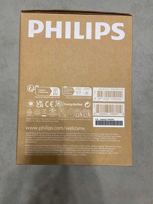 Radio PHILIPS TAR5600 Cyfrowe Przenośne Czarny