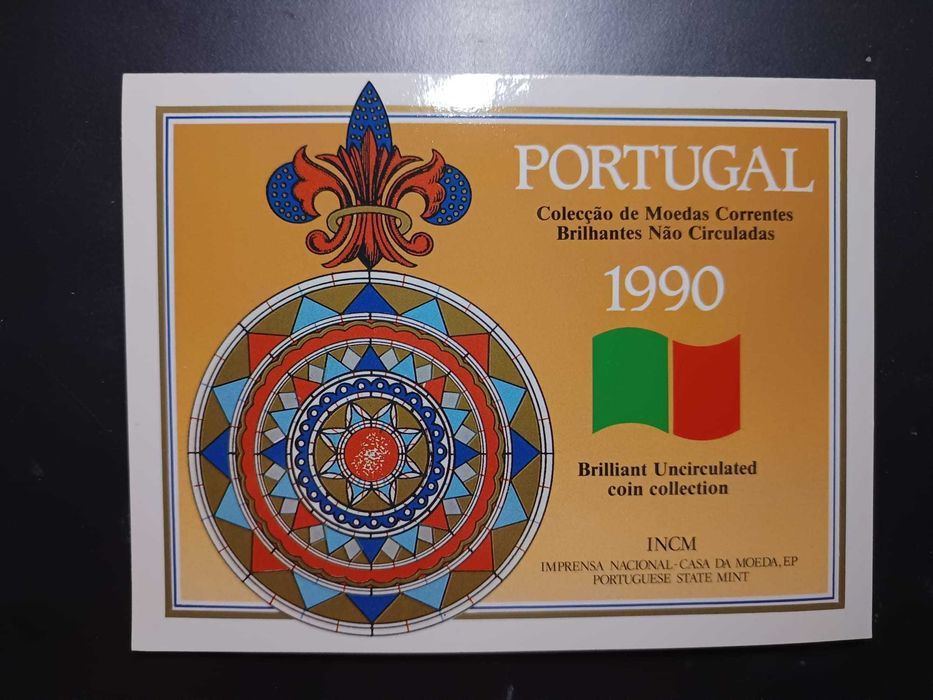 1990 – BNC – Série anual de moedas correntes