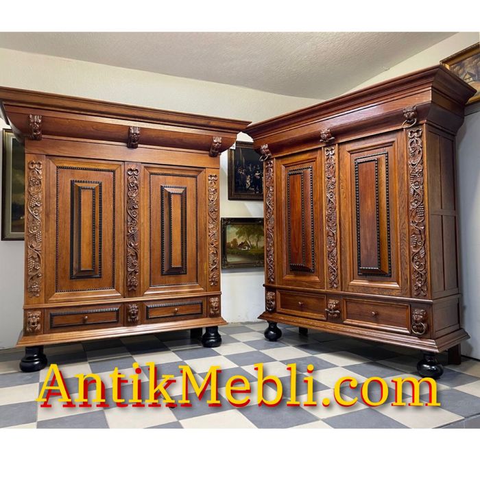 Шафа антикварна шкаф буфет  1877