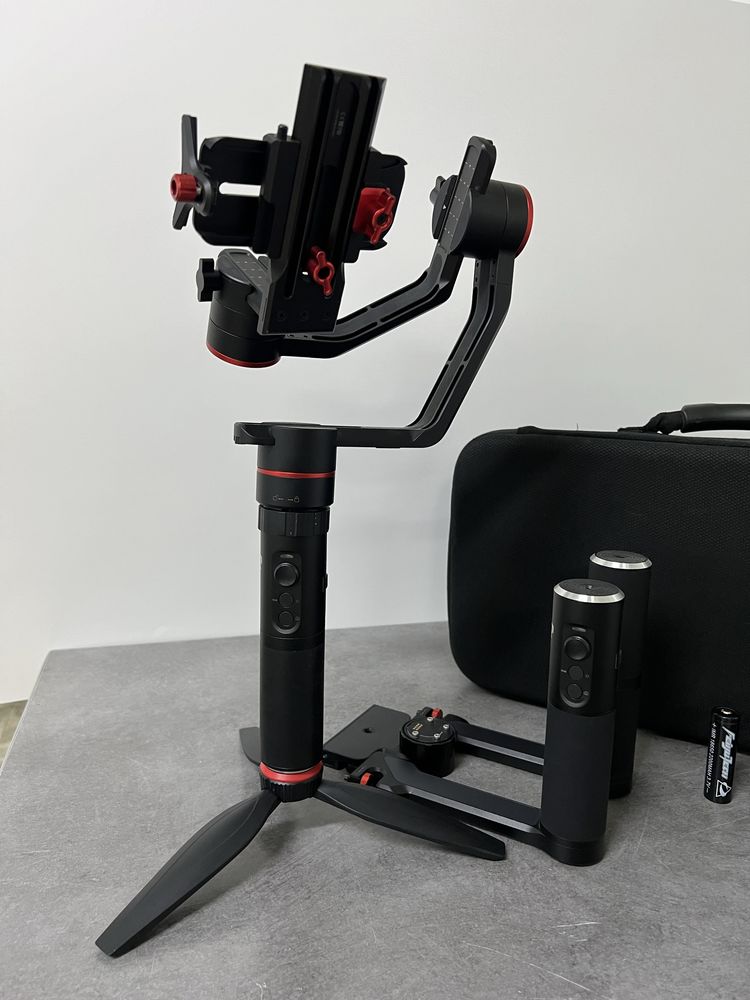 Feiyutech A2000 Gimbal, suporte para 2 mãos, kit com mala