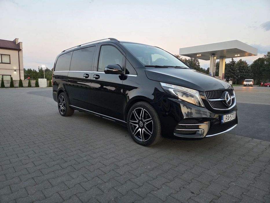 Mercedes-Benz Klasa V Wersja Exclusive, 4matic, Salon Polska, Pakiet AMG,19 Cali, Distronic