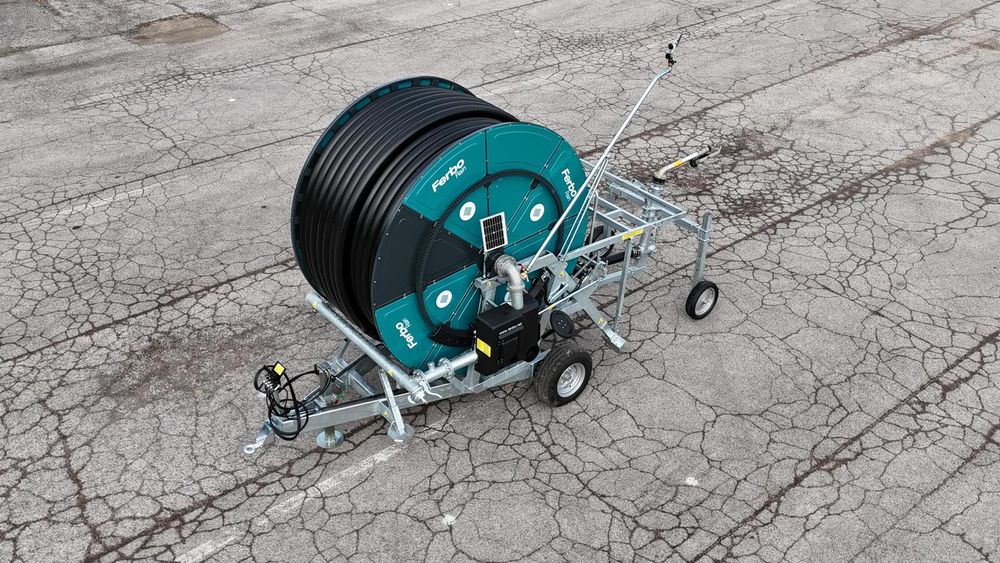 FERBO Deszczownia szpulowa 90/480m  Black Edition