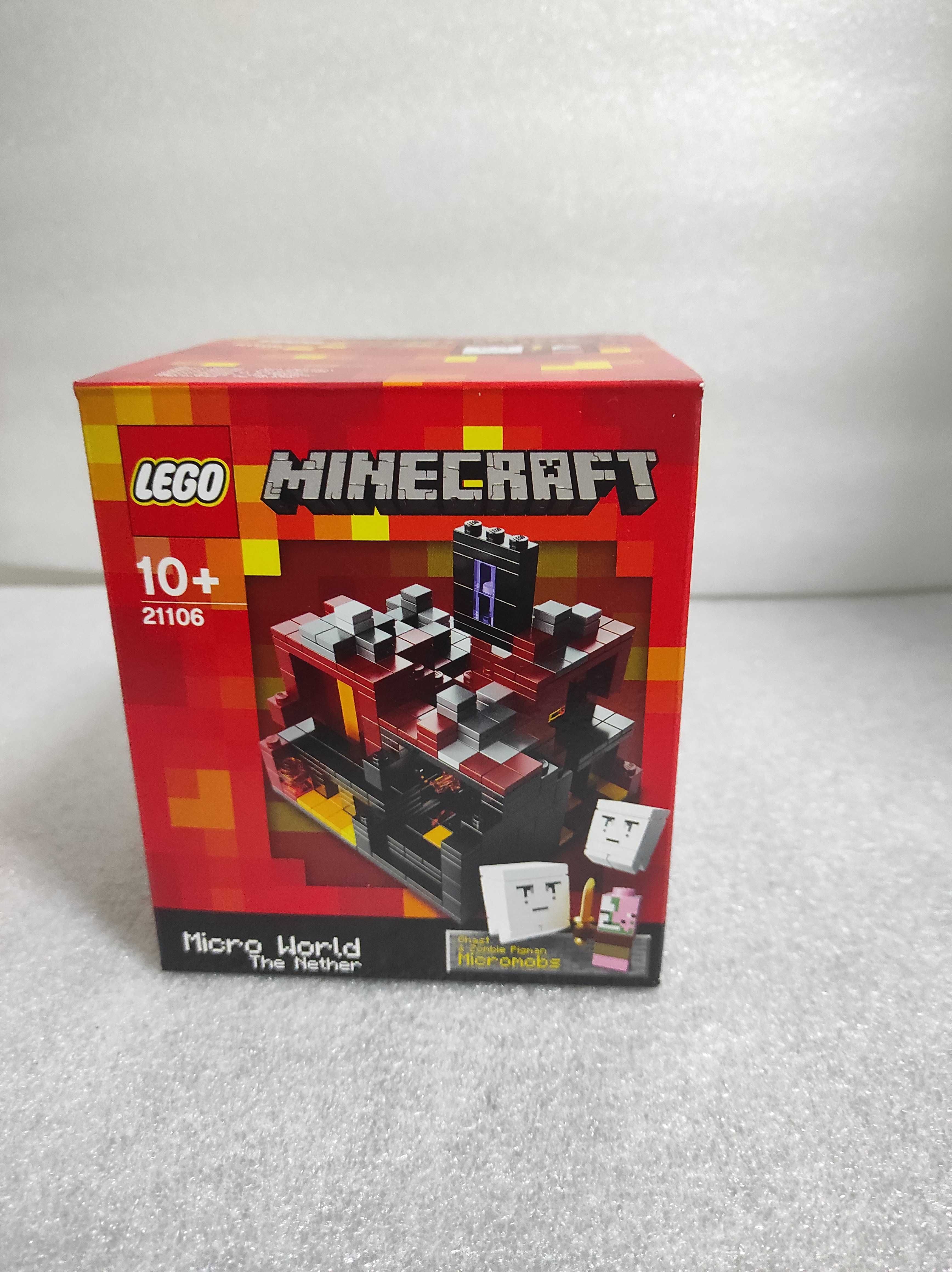 LEGO 21102 Minecraft The Forest 21105 The Village 21106 The Nether